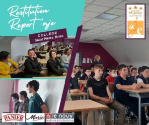 Restitution Report’aje – St Pierre